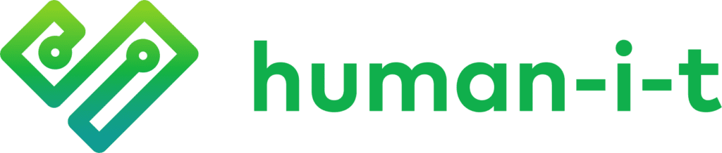 Green Human-I-T logo